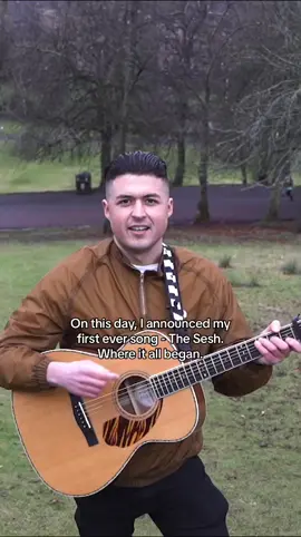 On this day, I announced my first ever song - The Sesh. Where it all began.  Since then a few things have changed, made great memories, & met soo many legends along the way! ❤️🙌 #indiemusic #originalmusic #sesh #thesesh #seshlife #Scotland #scottish #scotlandtiktok #scottishmusicscene #fyp #scottishmusic #scottishtiktok #viral #iwroteasong #fredperry #pgciarletta 