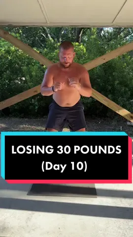 LOSING 30 LBS (DAY 10) 🏃 #weightlossjourney #hiitworkouts #bodyweightworkout #workoutformentalhealth 