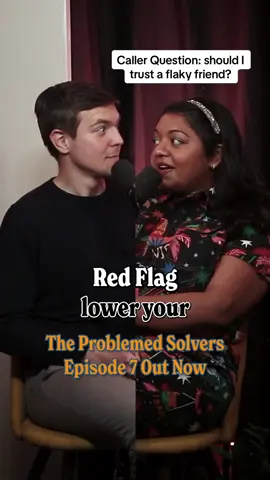 How do y’all deal with flaky friends who dissapoint you time and time again? Episode 7 “My Love Language is Quality Time” of The Problemed Solvers Podcast is live on all audio platforms. #podcastclips #adviceforgirls #advice #friendshipgoals #friendship #advicepodcast #girlstrip 