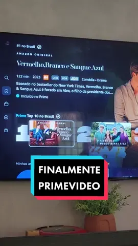 FINALMENTE O APP DO PRIME FOI ATUALIZADO MDSSSS #primevideobr #vbsa #redwhiteandblue 