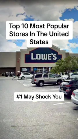 The Top 10 Most Popular Stores In The United States By Locations #stores #unitedstates #store #retailstore #top10 #list #ranking #fyp #foryou #viral 