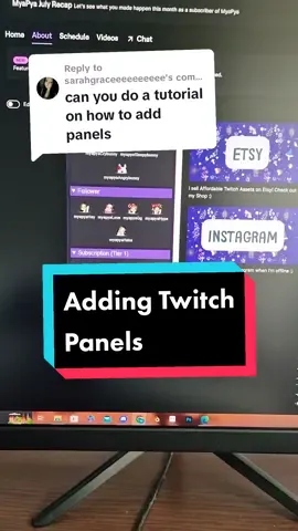 Replying to @sarahgraceeeeeeeeee Hope this helps! #streamingtips #gaming #twitchstreamer #streamer #twitchpanels 