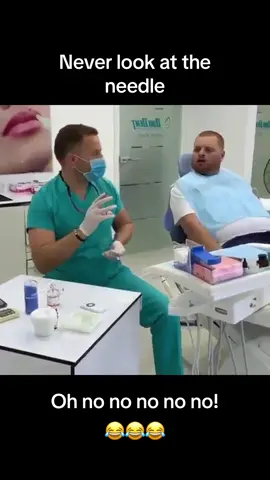 Never look at the needle at the dentist 😂😂😂 #dentist #scared #needle #funny #foryou #fyp