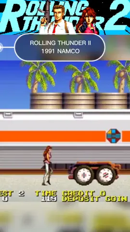 #rollingthunder #retrogaming #arcade #videogames 