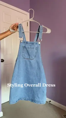 Overall Dress🩵 #overalls #overalldress #fashion #SummerFashion #fallfashion 