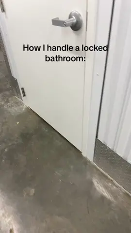 Its like you take it being locked as a challenge. #fyp #bathroom #why 