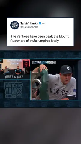 They wouldn’t be good anyway but this has been brutal #yankeez #MLB #baseball #umpire #strikeout 