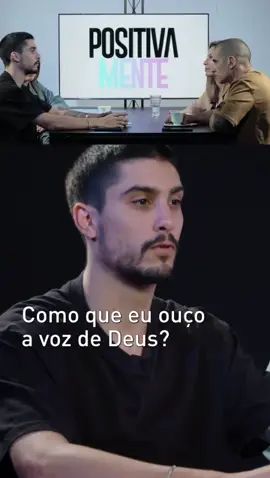 Somos levados por qual mover? 🙃 Nesse primeiro episódio no lançamento dessa nova fase do Positivamente @brunahamu e @leofeltrim_ trouxeram ideias incríveis para seguir uma vida profunda com Deus. O episódio completo já está disponível no canal do YouTube, link na bio. #positivamente 