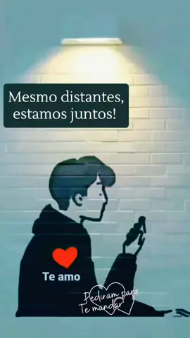 Mesmo distantes estamos juntos ❤️ #amor #alegria #romance #reelsinstagram 