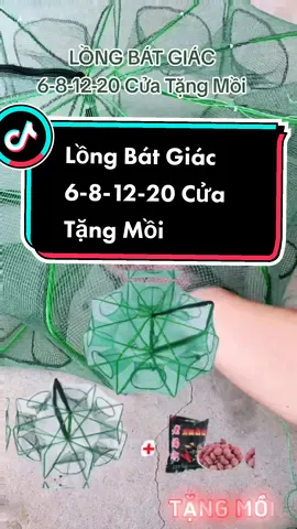 Lồng Bát Giác 6, 8, 12, 20 Cửa Tặng kèm Mồi - Đồ Câu Simano #lồngbátgiác #simano #docausimano 