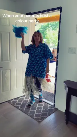 A colour party entrance #colourparty 