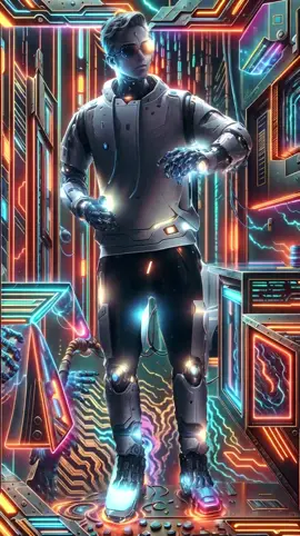 Neon - Credit to @Maykon Replay #cyborg #robot #dance #neon #aiart #stablediffusion #deforumstablediffusion 