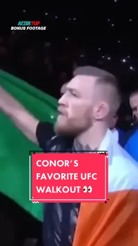 #ConorMcGregor shared his favorite #UFC walkout 🍿 #MMA #combatsports #TUF31 