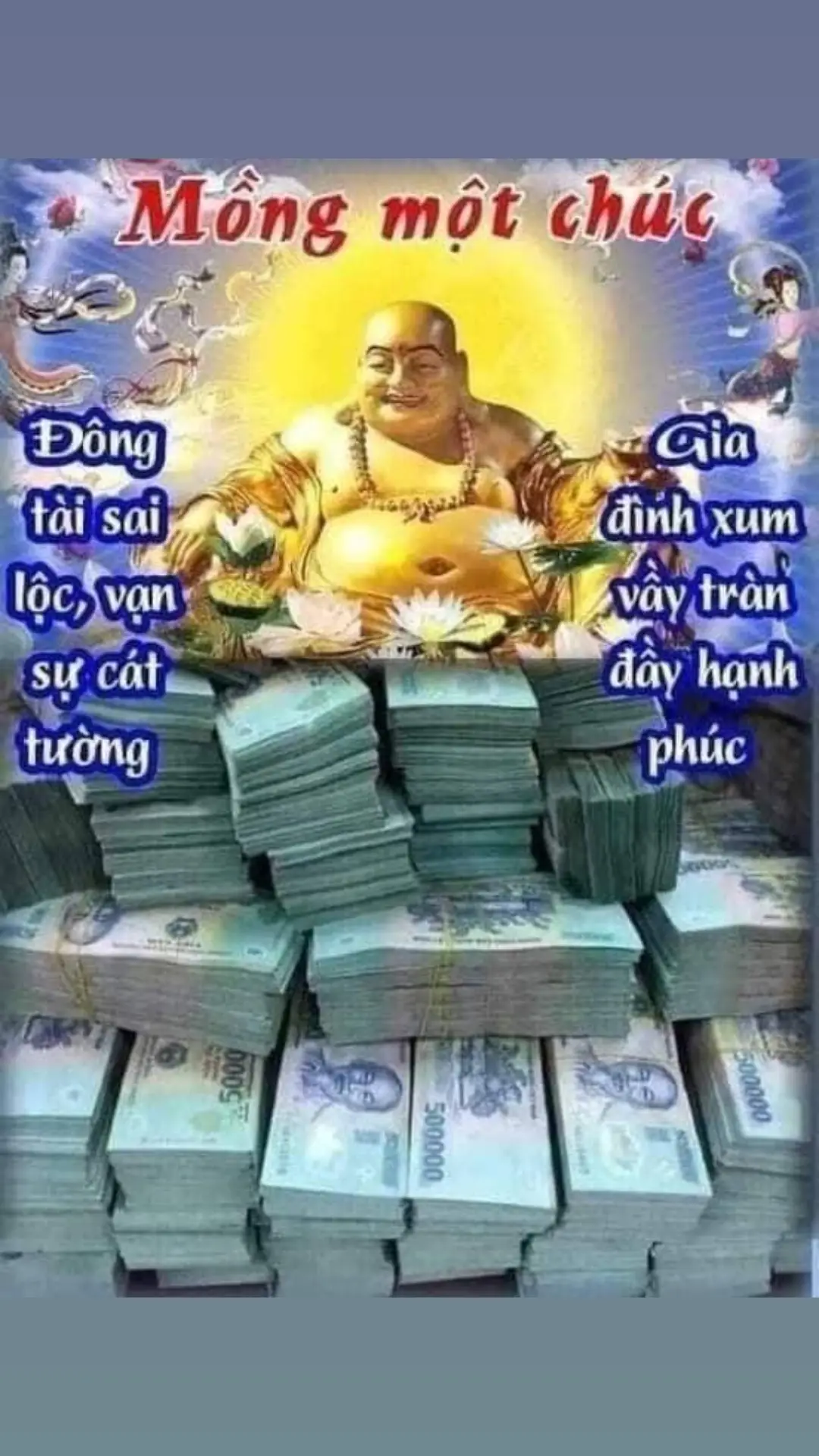 Tháng mới chúc mọi người may mắn tài lộc bình an . #xuhuong #mayman #nammoadidaphatthuyhuynh #hoanhi 