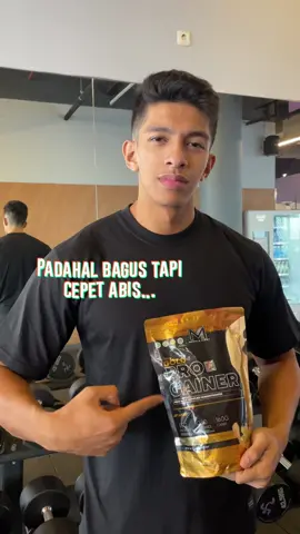 Dari pada cepet abis mending beli Pro Gainer 6 lbs! ☝️ #levelupnutrition #bethefirst #gainerterbaik #gobigpayless 