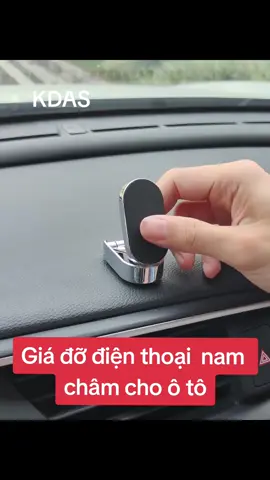 Giá đỡ điện thoại nam châm cho ô tô nhỏ gọn tiện dụng!  #giadodienthoai #phukienoto 