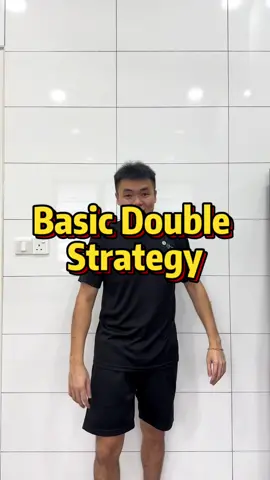 basic double strategy #badmintonskills #badminton #leezs #hoseh #羽毛球 #setbadmintonacademy #double #双打 