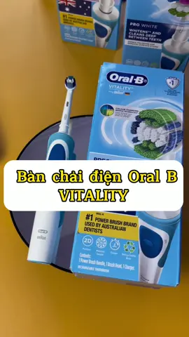 Bàn chải điện OralB Vitality #shopaussie1505 #banchaidienOralB #oralb 