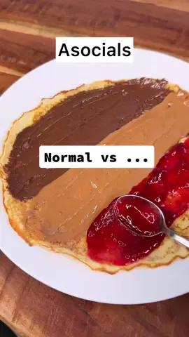 What is the best way to make pancakes?🥞❤️😌with jam🍓chocolate🍫or icecream like a mom🍦? . #normalvsmom#normalvsdad#pancakecereal#crepesroll#crepecake#chocolatepancake#icecreampancake#mnam#mňam#chefkoudy#foodfun#funfood#howtoeat#howtoeatproperly 