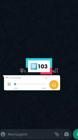 #103... tutorial de como baixa em MP3 fixado na bio #whatsappaudio #whatsappviral1 