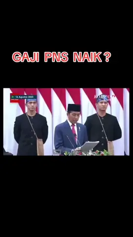 pidato presiden gaji PNS naik #kenaikangaji  #gajipns 