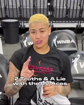 2 Truths and a Lie ft. Las Vegas Aces♠️ (📹: @WNBA via X)