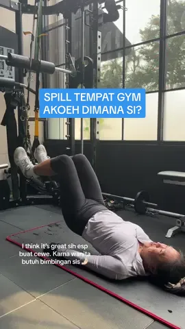 Hehee sbnrnya maju mundur spillnya tapi yasudalah, i don’t want to gatekeep 😆 #gym #gettingfit #tipsdiet #weightloss #weightlifting #gymgirl #gymjakarta #privategym 