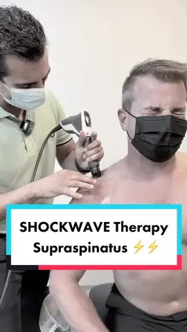 Shockwave therapy of the supraspinatus muscle and tendon, one of the 4 rotator cuff muscles of the shoulder. It can help with break up of adhesions, increase blood flow, enhance the repair mechanism, and loosen the tissues.  #shockwavetherapy #shockwave #supraspinatus #rotatorcuff #tendinosis #shoulderpain #scartissue #adhesions #frozenshoulder  @QubeCore Sports & Rehab 