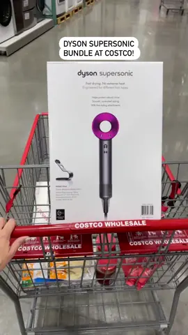 Is this worth the pricetag? Dyson supersonic hair dryer comes with a bunch of attachments, including the viral flyaway attachment! For $429.99  #costco #costcoguide #dysonhair #dyson 