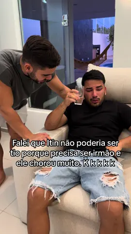 Parte 1 de itin descobrindo que pra ser tio do nosso filho ele precisa ser irmão kkkk