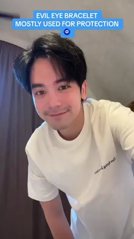 The Evil Eye bracelet, and any Evil Eye jewelry for that matter, is meant to protect you from the malicious and envious curse and absorb any negative energy sent to you. It is also used to ward off evil and provide positive, light energy to outweigh the bad. #krisalynnavarro #fyp #trending #TREND #evileye #joshuagarcia 
