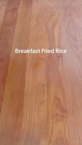 Breakfast Fried Rice🤌🏼 I eat this meal every single day. Its a quick and easy breakfast recipe for you. Ingredients Below⬇️ 240 Grams Jasmine Rice 2 Eggs 1 TBSP Soy Sauce 3 Pieces Turkey Bacon SPG Rub Green Onions #Recipe #rice #breakfast #EasyRecipe 