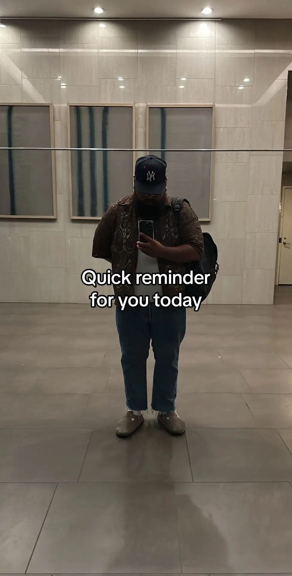 Quit thinking about permanent solutions to temporary problems, alright? #quickreminder #reminder #Love #viral #trend 