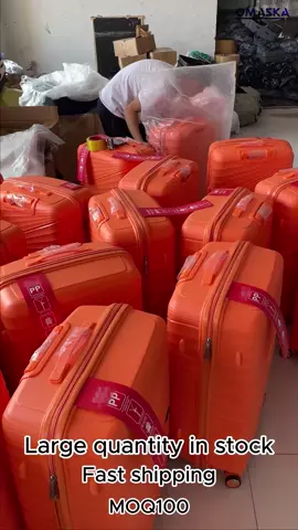 Large quantity in stock🧳#factory #chinafactory #luggage #pptrolleycase 