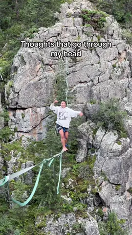 Been in the forest. Kinda just vibin out here #fyp #nature #slackline 