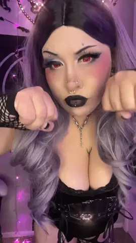 🥺🤗 #fypシ #gothgirl #gothaesthetic #followme #purplehair #piercings #TikTokTrends 