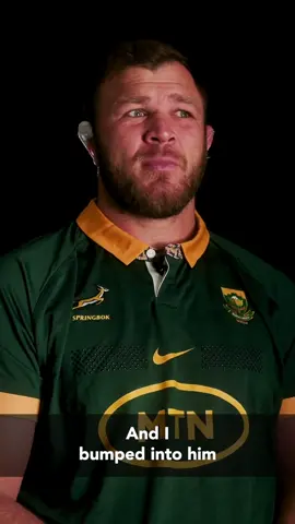 Duane Vermeulen still remembers the first #Springboks jersey he bought as a youngster in support of the green and gold 💛💚 #bokfriday #strongertogether #justwearit 