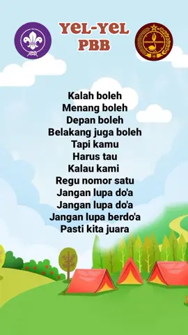 Bisa dipake yel-yel nih versi kalah boleh🥰#pramuka #pramukaindonesia #lombayelyel #yelyelpramuka #yelyelpolisi #pramuka #yelyelpolisi #yelyeltni #pramuka #pramukaindonesia #lombayelyel #yelyelpramuka 