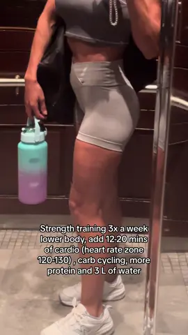 Put in the work, get the results. #fyp #reducecellulite #fatloss #workoutroutine 