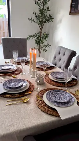 White & Blue🤍💙 These Blue Marrakesh tile floral 6” dessert plates and 8” salad plates from @Sonemone_Official are gorgeous.  I absolutely love blue and white dinnerware and these plates are perfection. #gifted 🔹Shop this set on my LTK & Amazon Storefront    🔹Save for inspo later 🔹Follow me @bermfarmhousedecor for all things home #bermfarmhousedecor #sonemone #gifted #ltk #ltkhome #homedecor #tablescape #blueandwhite #diningroominspo #amazon #amazonhome #diningroomtable #homeonfluencer #fyp #tablesettingideas #dineinstyle #modernfarmhouse #homedecorideas #candlelit #homeinspiration #farmhousestyle 