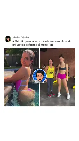 🚨VEJA: Internautas ficam chocado com a evolução da atriz Mel Maia na academia. 👀💖 #eufiqueichocado #melmaia #treino #academia 