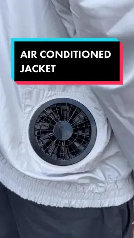 Kuchofuku Air Conditioned Jacket First launched in 2004 by Hiroshi Ichigaya, the jacket was originally designed to keep Japanese labourers cool during Japan's hot summers. The jacket has a personal air-conditioning system with two built-in cooling fans. This circulates air throughout the jacket, helping to evaporate sweat! This provides a more energy efficient cooling method to traditional air conditioning systems. #japanesefashion #techwearclothing  #fyp 