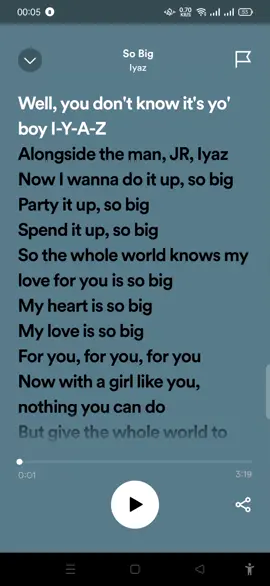 So Big #foryoupqgeシ #musiclovers #songwithlyrics #musicvideo #lyricsvideo #foryou #spotifylyricssongs #musicyoulove #trending #fyp #xyzbca #music 