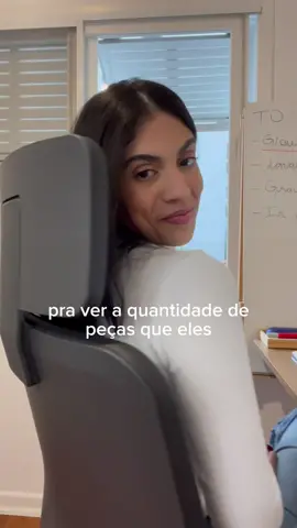 E a @bia_moraes que acertou na escolha da cadeira Tecton e da mesa Tech Desk Max! Muito mais foco e produtividade no dia e na criação de conteúdos #cadeira #cadeiraergonomica #mesadeescritorio