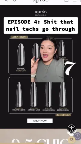 let me be more honest for a second, i really almost didnt post this cause i love Aprés but because its also been a dream of mine to work with them.... so i was a bit biased before, but now im pretty fed up. PLEASE tell me your fav soft gel tips down below cause i think im over apres for a while.....  ever since they started to market themselves as products for DIYers and not a professional product, i have to say, ive noticed a lot of red flags. oh. and have you seen the drama between apres and their creator? she has a new line now called SOFGELNAIL on IG. please lets support her in her newest endeavor. Aprés used to be amazing because of her and to fire her was their first red flag @conceitedcarol im a supporter for life now 🫶🏻  #apresgelx #gelxnails #nailartistsoftiktok #nailsoftiktok #nailindustryinsights #nailtechcheck #nailtechlife #greenscreenvideo #greenscreen 