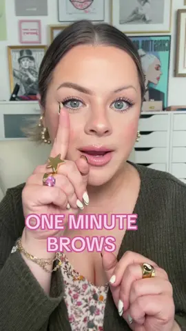 ONE MINUTE BROWS with @Kosas Airbrow and Brow Pop Nano—you must try!! You’ll be hooked 😍 #kosaspartner #kosas #brows #makeup 