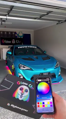 @Glow up Create any colour you can think of with this underglow kit! comment which mode is your fav 😜!#cars #jdm #stance 