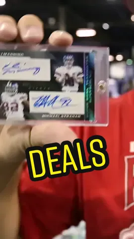 Deal with rhis guy… unreal #Santiagosports #cardshow #sportscards #thehobby #fyp #nationalcardshow #elimanning #footballcards #nflcards #nfl #giangs #nyg