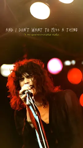 I don't want to miss a thing - Aerosmith ♡ #foryou #fyp #aerosmith #song #lyrics #viral #pedido 