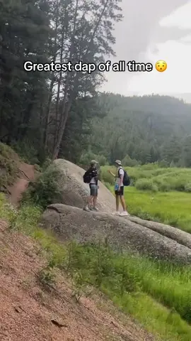 The perfect dap up 🤝 (via @Gage) #dap #handshake #Outdoors #loud 